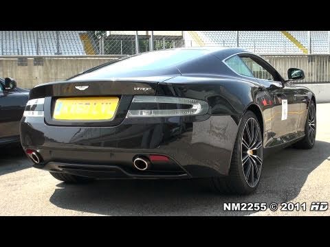 2013 Aston Martin Virage Start Ups and Revs!