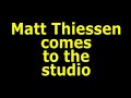 matthew thiessen from relient k goes to the fold studio to sing background vocals.

this is a big joke.. haha and very funny, oh and matty t rocks! enjoy!