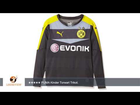 PUMA Kinder Torwart Trikot BVB GK Shirt with Sponsor | Erfahrungsbericht/Review/Test