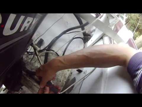 how to bleed mercury verado power steering