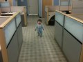 Luc at the office