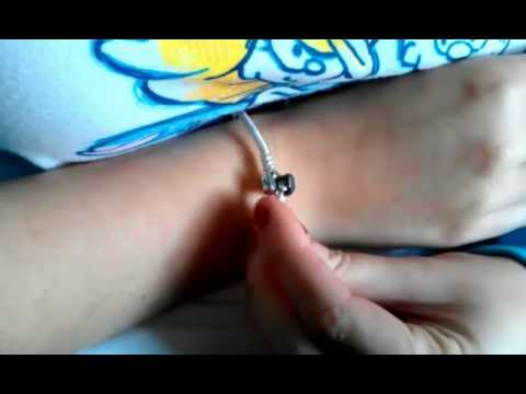 how to fasten pandora bracelet