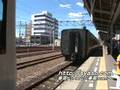 【特急 しおかぜ 岡山行】+【いしづち 高松行】 22号 連結作業　2000系 アンパンマン列車 松山駅 1番線で撮影