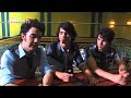 Jonas brothers answer  your questions backstage at sound...