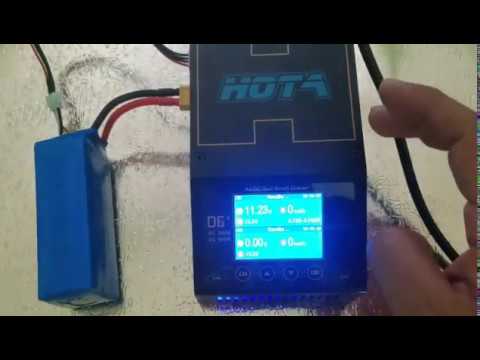 hota d6+ cargador lipo