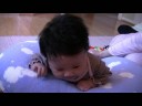 watch baby sophie try to lift her head up...
