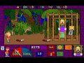 here's the final part of this very underrated game for pc dos called the simpsons: bart's house of weirdness. this is the level 