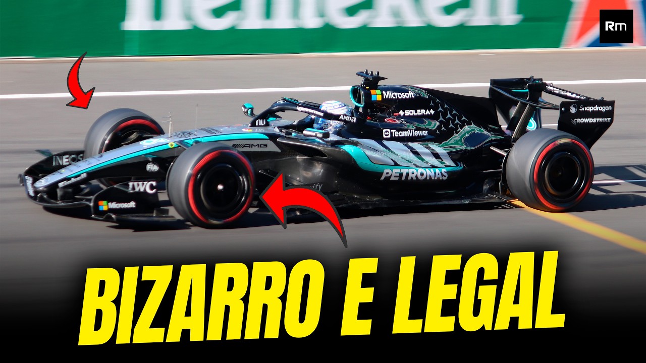 TRUQUE NO ARO DÁ GRANDE VANTAGEM A MERCEDES NO AQUECIMENTO E GERENCIAMENTO DE PNEUS