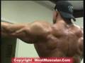 Bodybuilder Jason Bard upper body posing