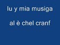 iu y mia musiga - al è chel cranf