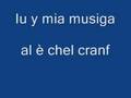 iu y mia musiga - al è chel cranf