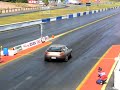 Supercharged Porsche 928 S4 automatic at Alastaro Finland drag strip. 2nd pull of the day, 13.2XXs.