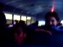 me and my friends on the bus being stuiped