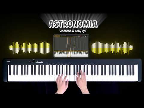 ASTRONOMIA COVER - Piano điện Casio CDP-S100 với ứng Chordana Play