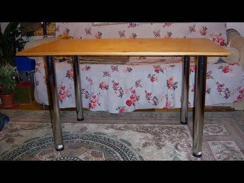 Изготовить стол для кухни своими руками 173