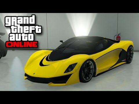 GTA Online - Grotti Turismo R Supercar (Business Update DLC New Grand Theft Auto Multiplayer)