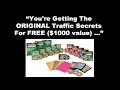 Traffic Secrets. How To Get Massive Website Traffic & Make Massive Money Online Traffic Secrets. How To Get Massive Website Traffic & Make Massive Money Online