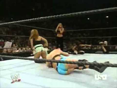 battle royal ashley vs candice vs jillian hall vs melina vs mickie james vs victoria vs trish stratus vs maria vs christy