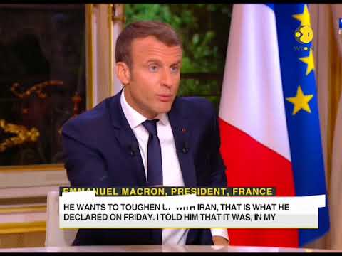 France's Macron slams Trump 'Bad Policy' by Mulling Iran Visit, Seeking Trade