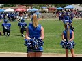 Golden Empire Spartans Cheerleaders & Football