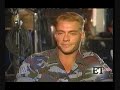 15 years ago today an international syndicated entertainment show reported on the release of street fighter: the movie the following day. action-star jean claude van claude (