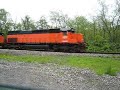 B&LE Scrap Train SD38-2 and SD40T-3 5-11-08