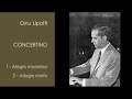 lipatti: concertino  1 