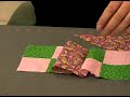 How to Make a Quilted Table Runner : Piecing Together Fabric for a Quilted Table Runner