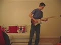 Orange amp and Stratocaster