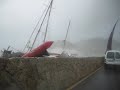 Unwetter Sturm im Yachthafen Port Andratx Unwetter Sturm im Yachthafen Port Andratx