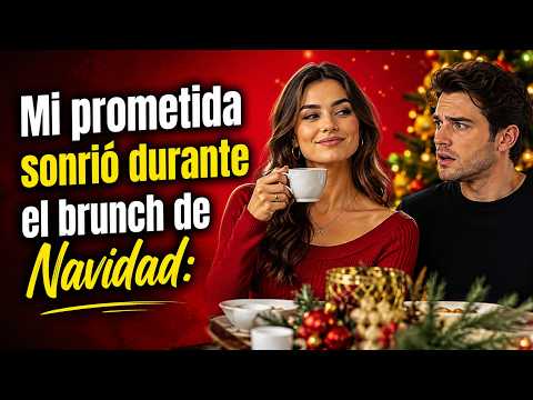 Mi prometida sonrió durante el brunch de Navidad  «Mi ex me pidió matrimonio ayer  Dije que sí»