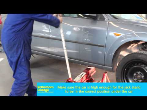 how to jack a vehicle