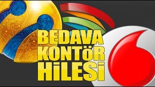 Bedava Kontör Hilesi 2017 (GÜNCEL) %100 Çalisiy