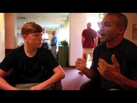SONNY DONNELLY INTERVIEWS LEONARD BUNDU AHEAD OF EUROPEAN TITLE DEFENCE AGAINST FRANKIE GAVIN