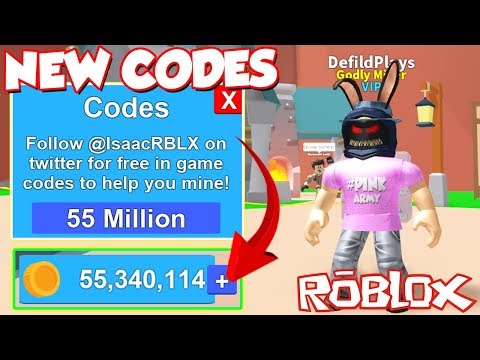 Download All New Secret Money Codes In Roblox Mining Simulator