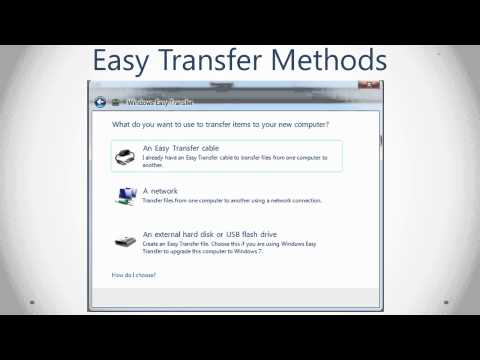 how to easy transfer windows 7