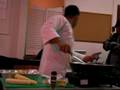 Jon Jon cooks dessert (Iron Chef)