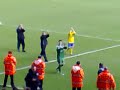 Havant & Waterlooville Lap of Honour at Anfield Havant & Waterlooville Lap of Honour at Anfield