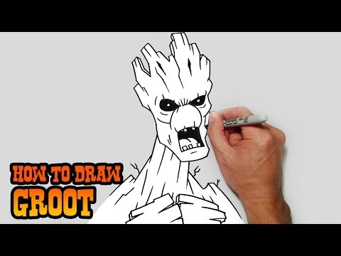 how to draw guardians of the galaxy