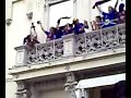 celebración ascenso sd huesca en plaza navarra