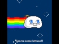 well c'mon... who doesn't know now about that cat flying into the universe while shitting a rainbow? xdd i was a little surprised nobody already thought about a nyan mochi so... i've been doing it in the last few days xd enjoy! the flying hero is coming~~ 8dd you can also find the animated gif on my da account: subaru87.deviantart.com visit my gallery! subaru87.deviantart.com