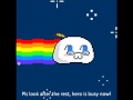 well c'mon... who doesn't know now about that cat flying into the universe while shitting a rainbow? xdd i was a little surprised nobody already thought about a nyan mochi so... i've been doing it in the last few days xd enjoy! the flying hero is coming~~ 8dd you can also find the animated gif on my da account: subaru87.deviantart.com visit my gallery! subaru87.deviantart.com