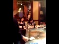 teppan chef at Carissa's birthday