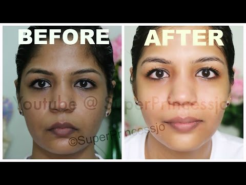 how to apply oxy bleach on face at home