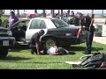 Cops  arresting  crazy   pregnant lady she was  resisting arrest