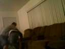 2 Guys Wrestling, 1 Hits Head to Tile...Painful Shit!! K.O.