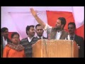 Rahul Gandhi addressing a public rally at Aonla, Bareilly (UP): 28 February, 2012