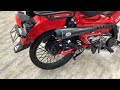 ホンダ CT125 ハンターカブ CT125 HUNTER Cub Diabloマフラー・フォグランプ・サイドバッグなどカス
