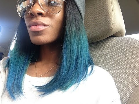 how to dye weave blue