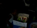 candle blowing